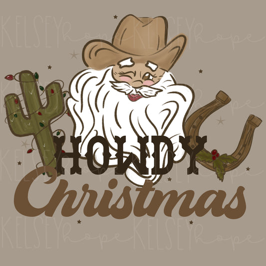 Cowboy Christmas - PNG