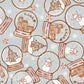 Snow Globes - blue