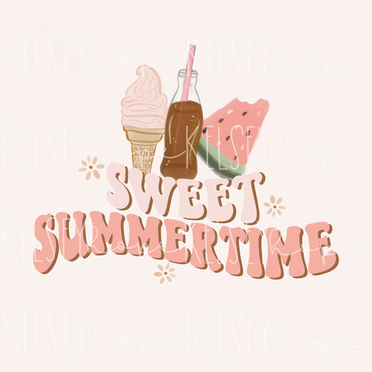 Sweet Summertime- PNG